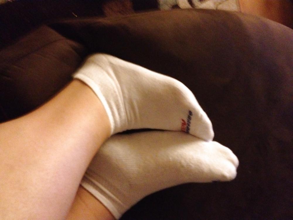 25P Ashley socks,pussy tight