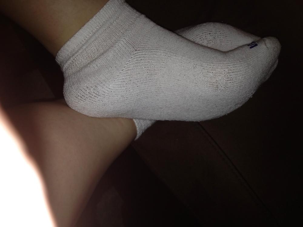 25P Ashley socks,pussy tight
