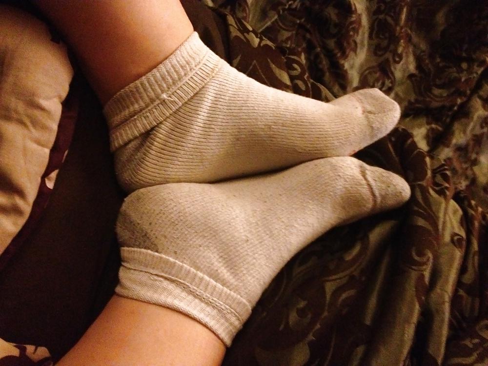 25P Ashley socks,pussy tight