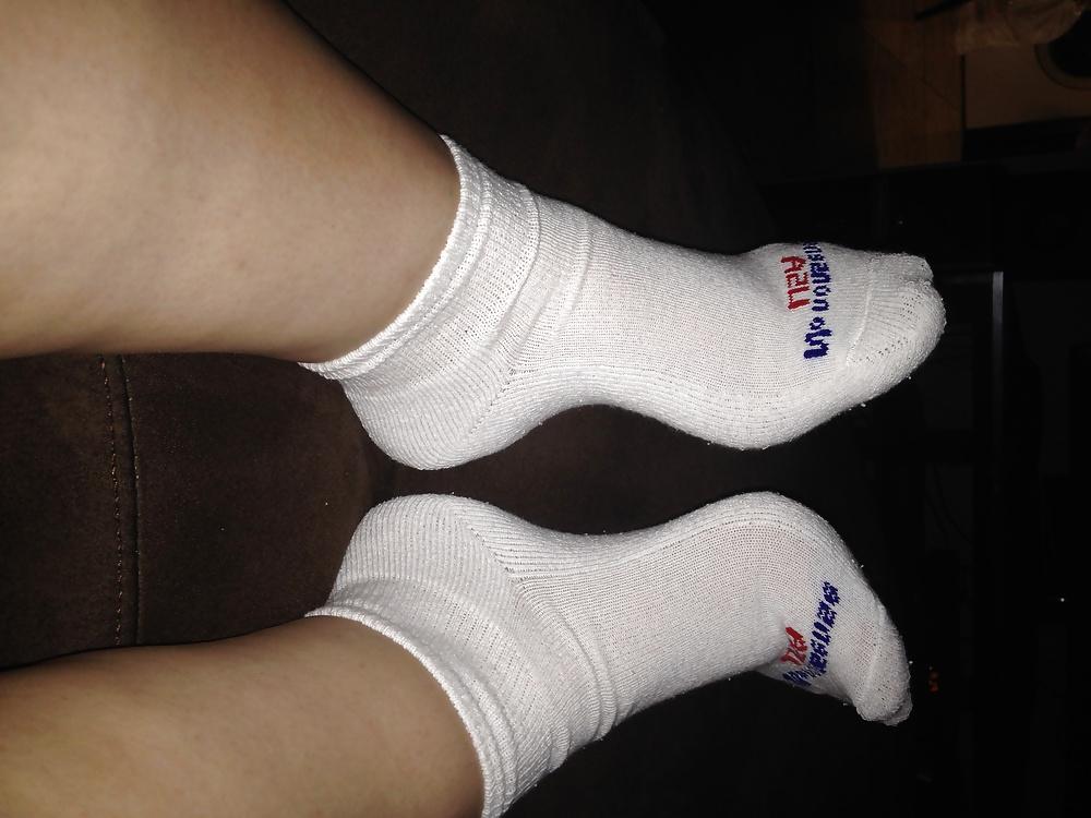 25P Ashley socks,pussy tight