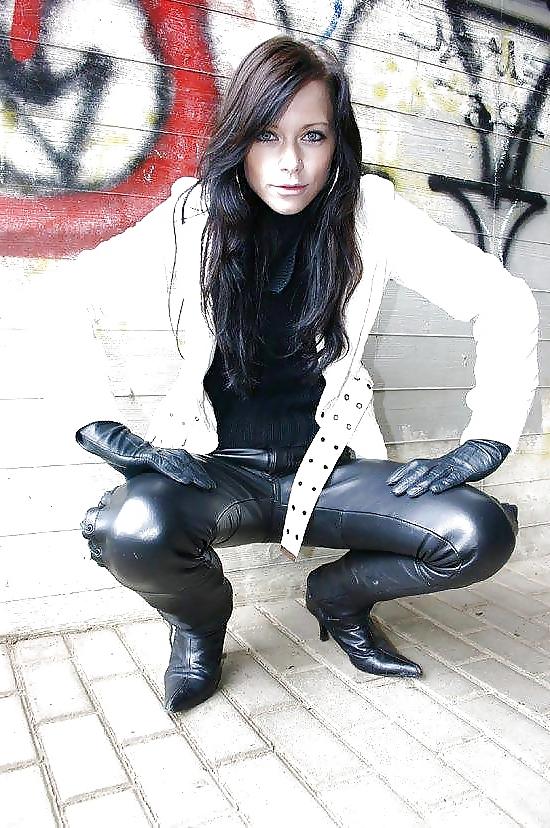 25P My favorite latex leather and boots 15