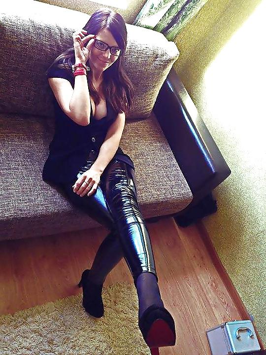 25P My favorite latex leather and boots 15
