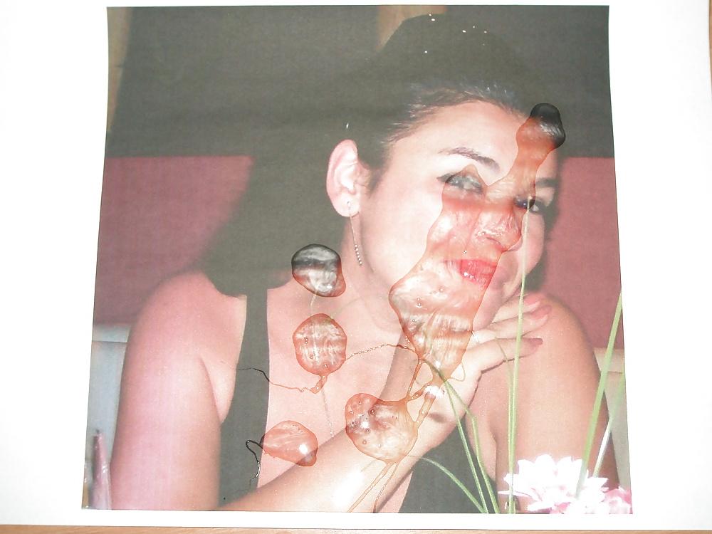 7P Ory 29: bitchy mature face taking a load of sperm