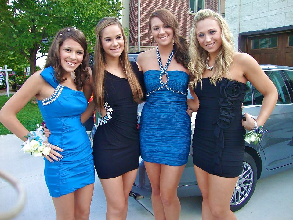 25P Facebook teen babes 9 prom sluts