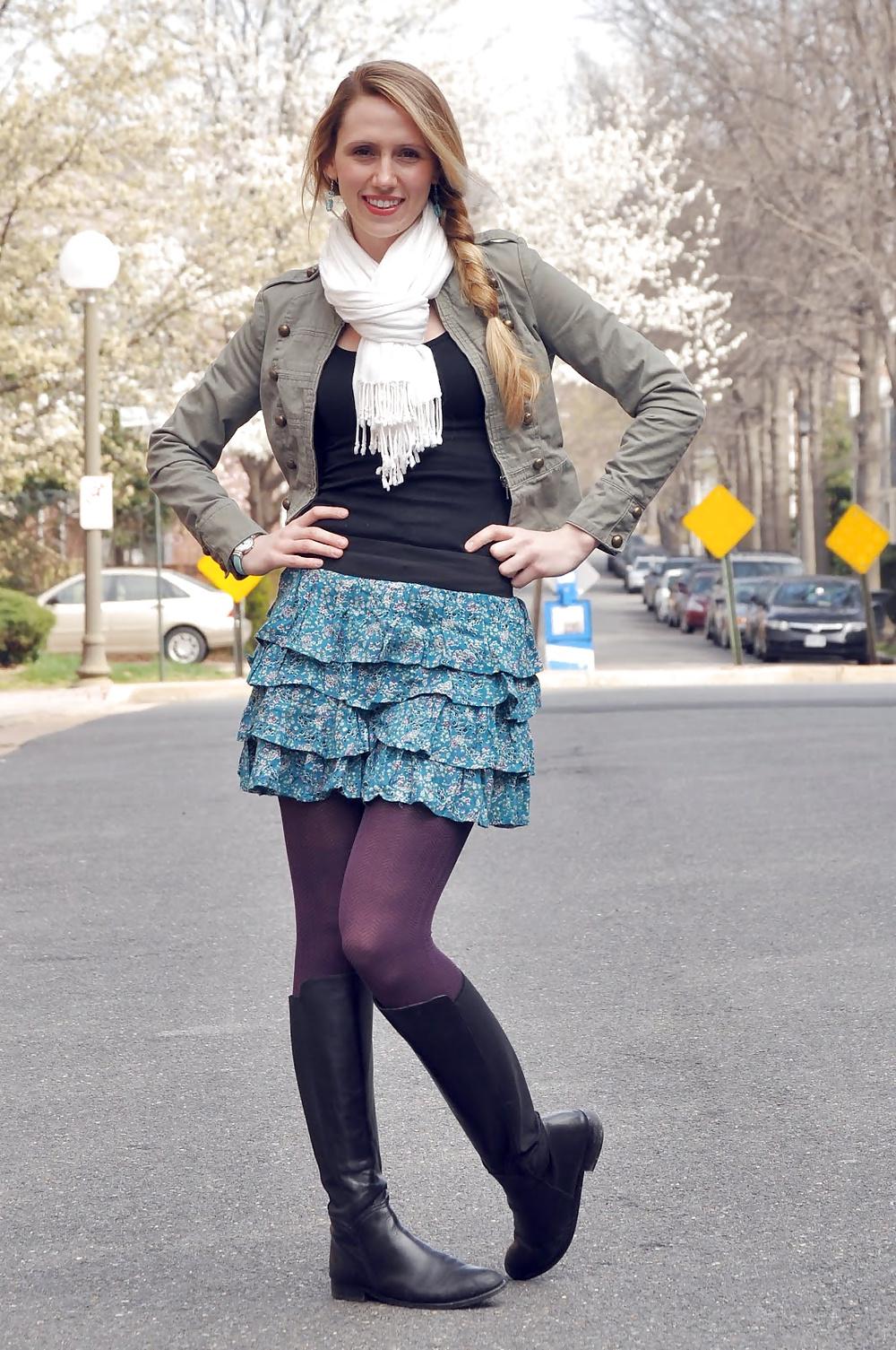 10P Pantyhose and Boots Mix 1