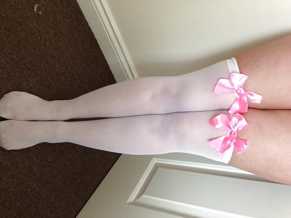 8P Worn tights, stockings, pantyhose, socks for sale