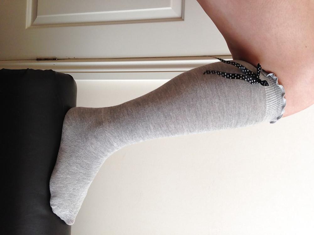 8P Worn tights, stockings, pantyhose, socks for sale