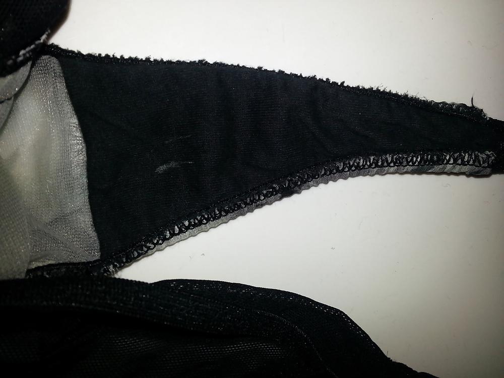 24P My UK Indian wife's worn thongs