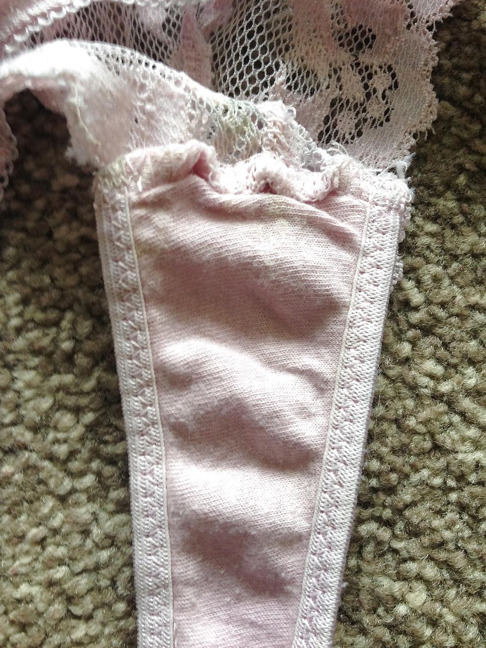 24P My UK Indian wife's worn thongs