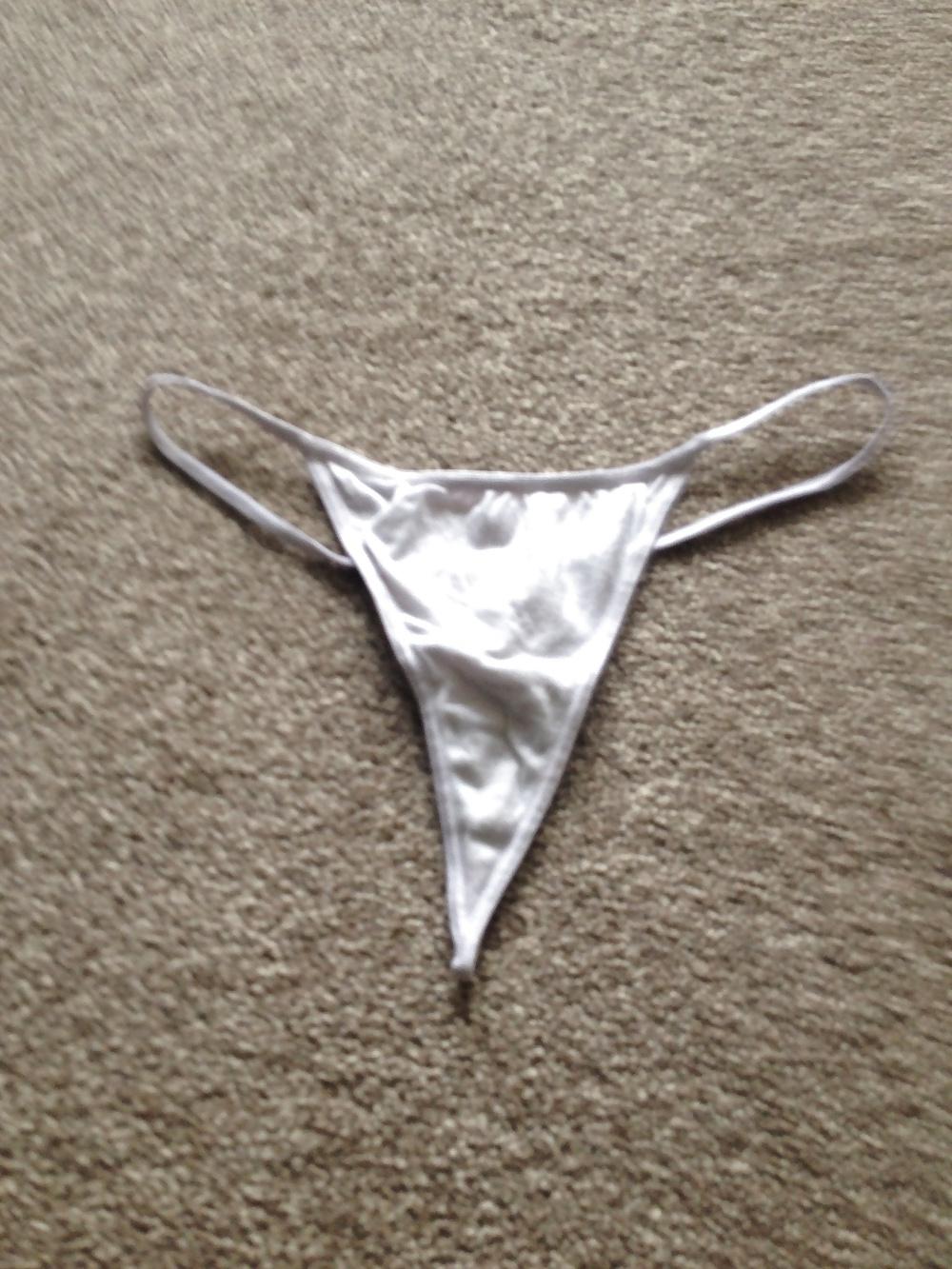 24P My UK Indian wife's worn thongs