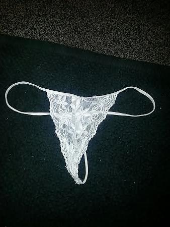 24P My UK Indian wife's worn thongs