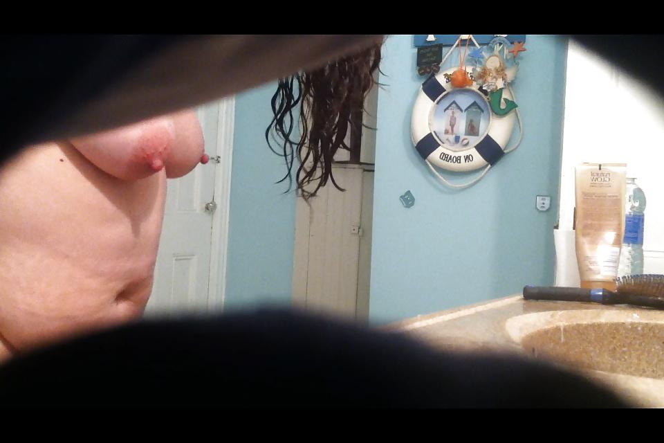 11P Wife's Big Tits and Hard Errect Nipples