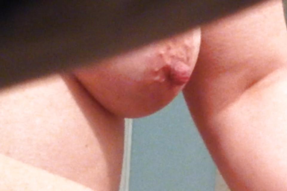 11P Wife's Big Tits and Hard Errect Nipples