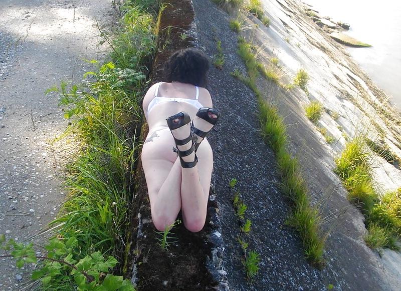 10P Posing for my husband outdoors