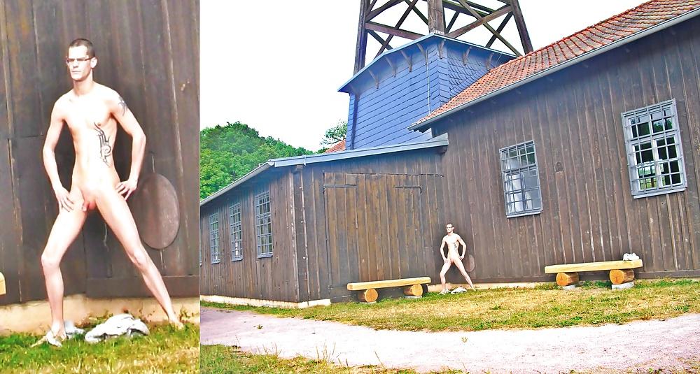 12P Sexy Straight Teen Boy Public Nude