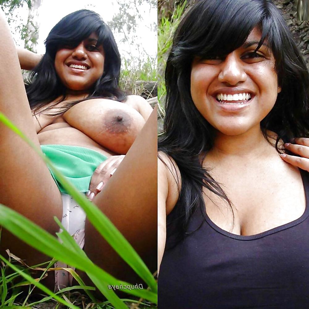 19P Indian houswives Dressed - Nude