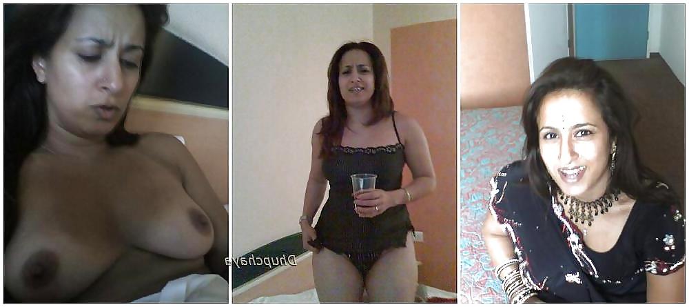 19P Indian houswives Dressed - Nude