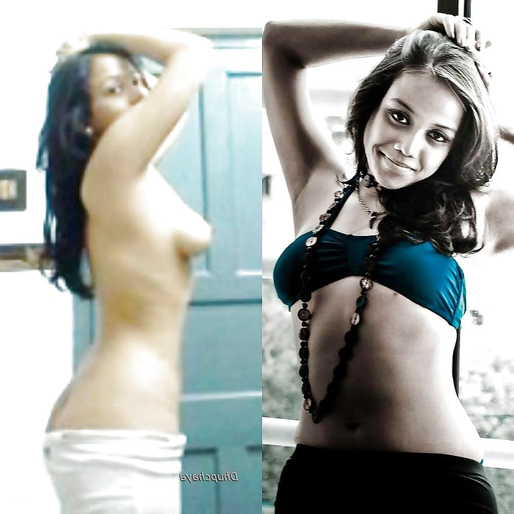 19P Indian houswives Dressed - Nude