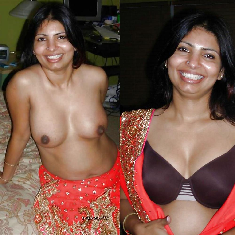19P Indian houswives Dressed - Nude