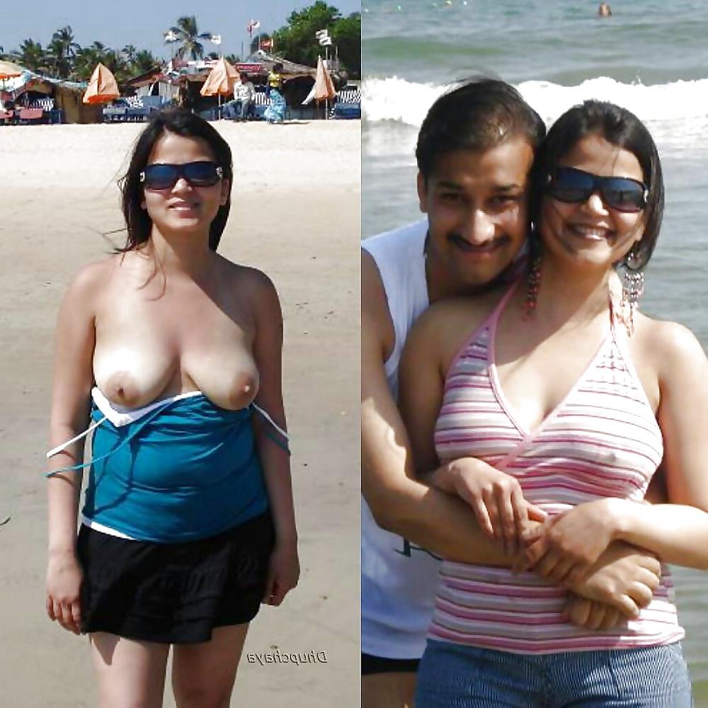 19P Indian houswives Dressed - Nude