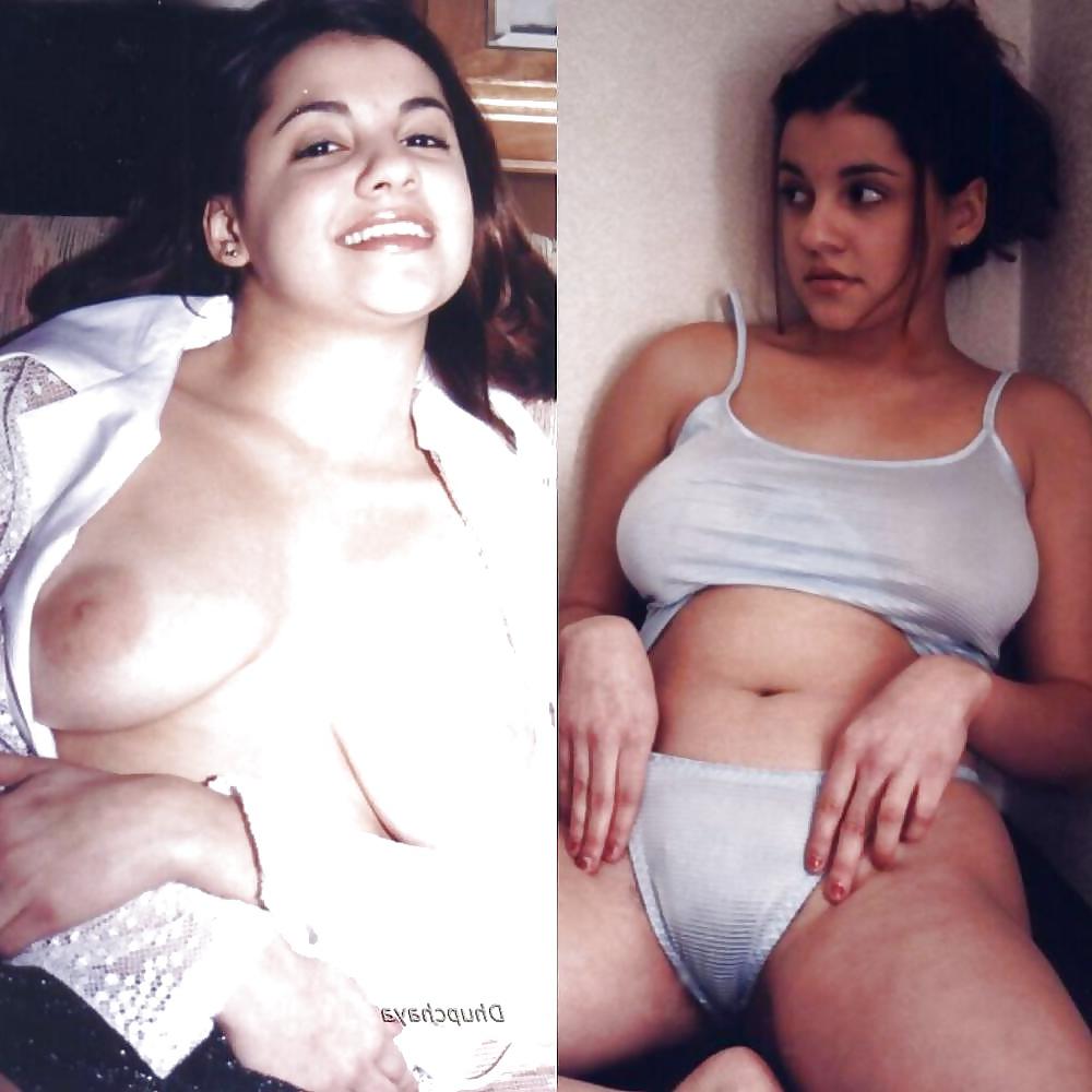 19P Indian houswives Dressed - Nude