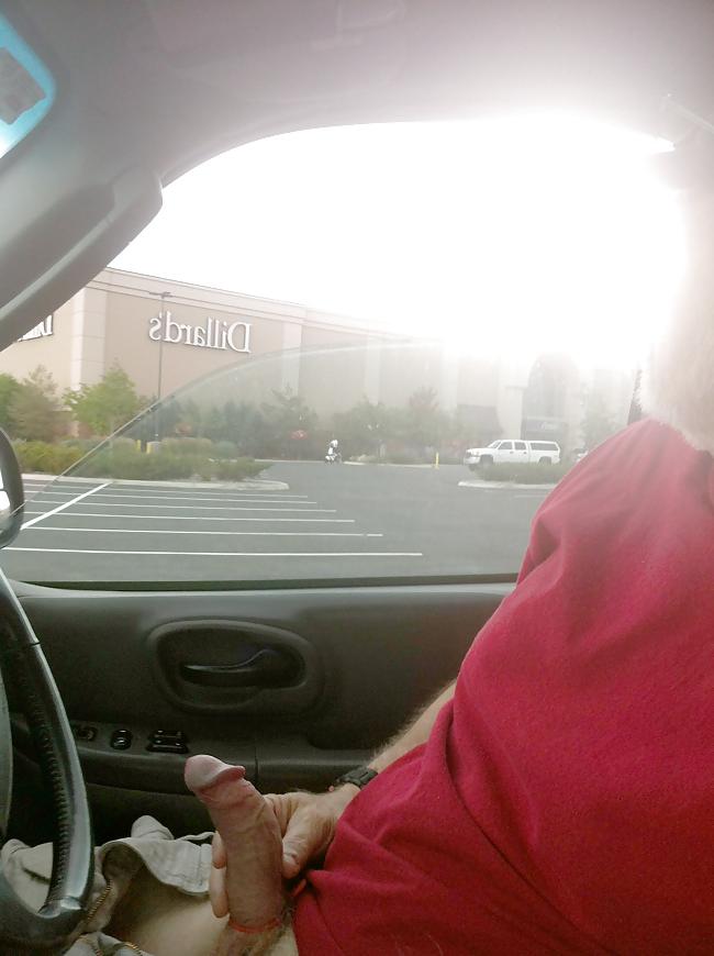7P Masturbating in the Mall Parking Lot