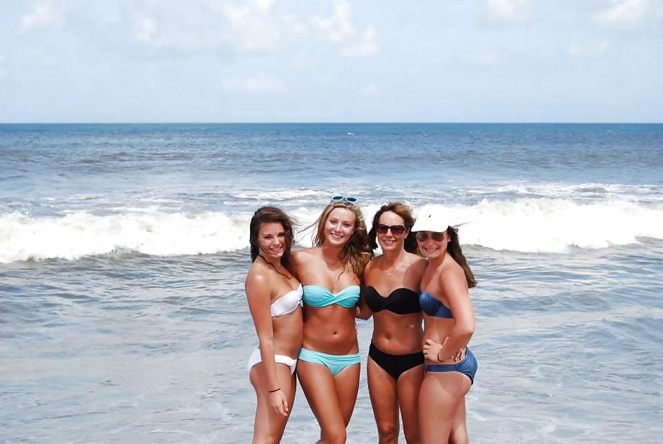25P Facebook teen babes 10 bikini beach party