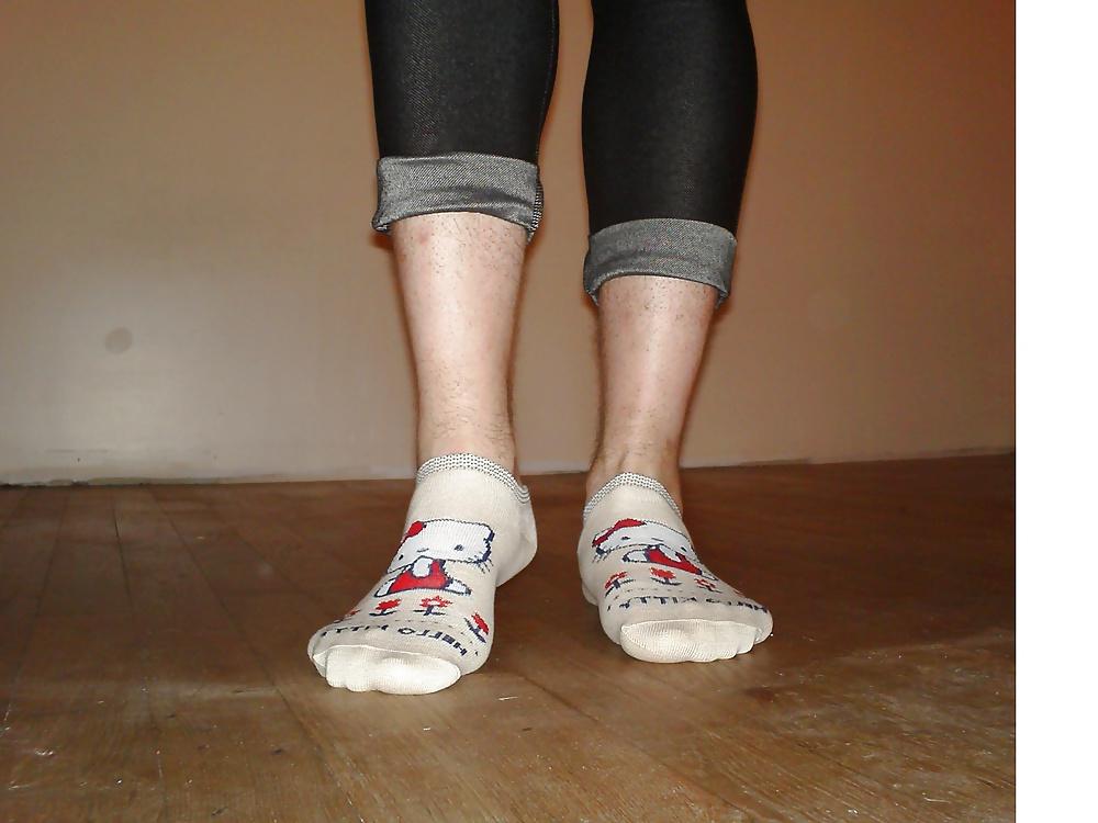 19P Clarygirly in ankle socks 11 and big plug 