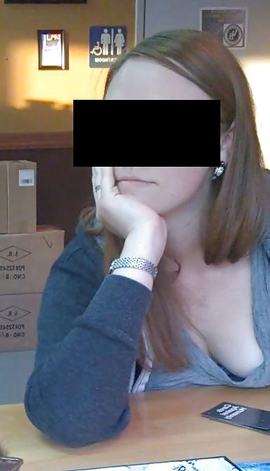 4P Wife's friend downblouse