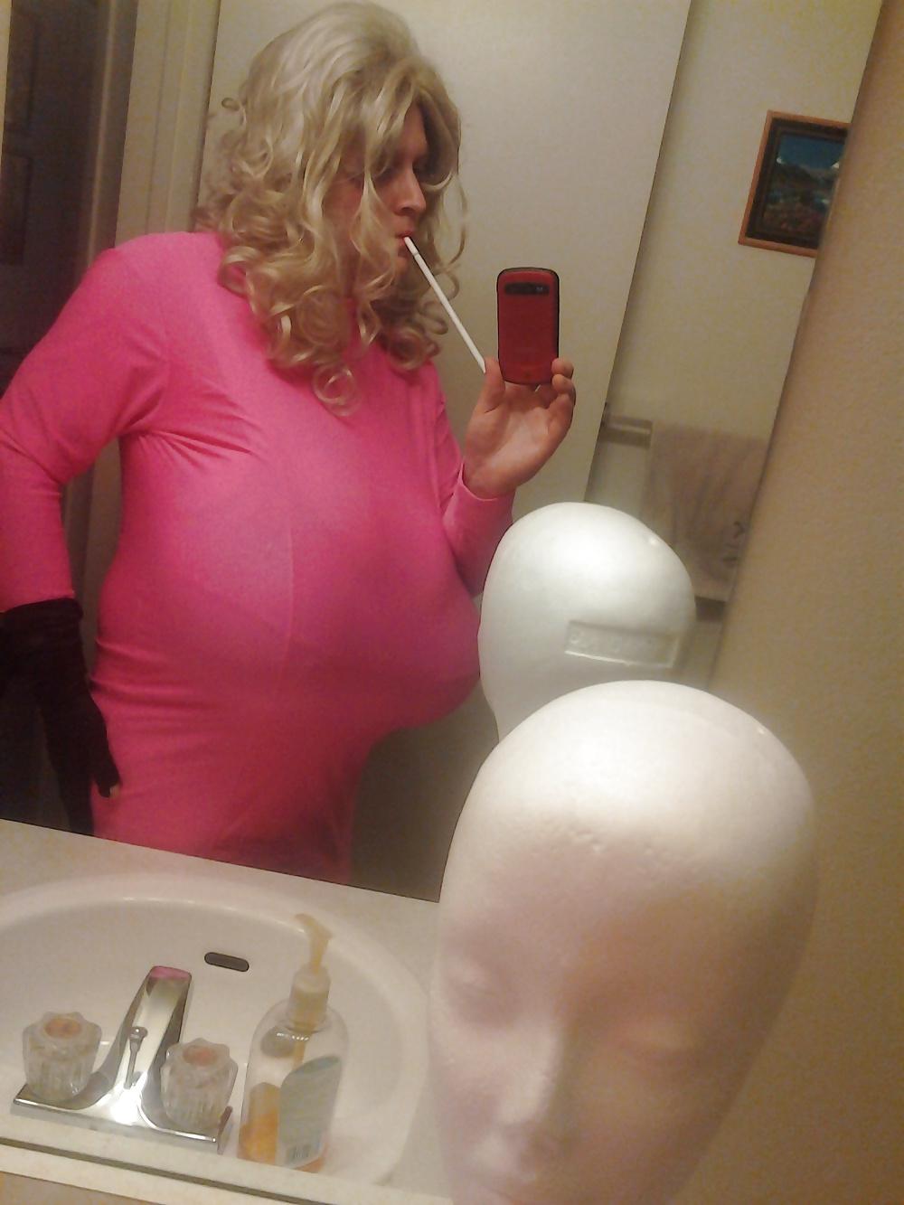 20P Smoking 120s and huge tits
