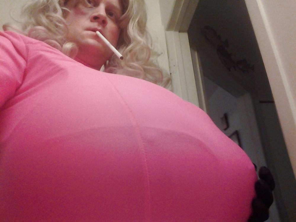20P Smoking 120s and huge tits