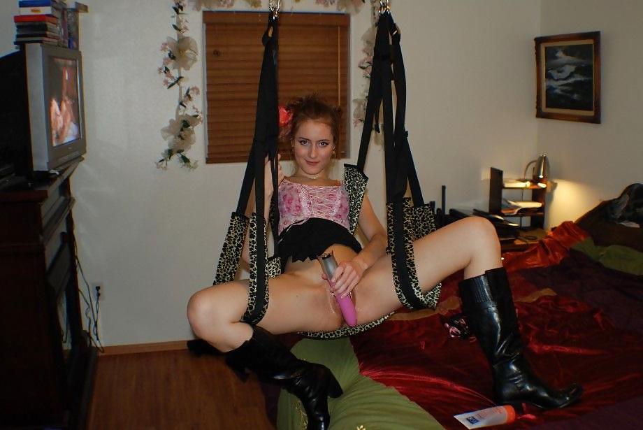 23P Small tits blonde