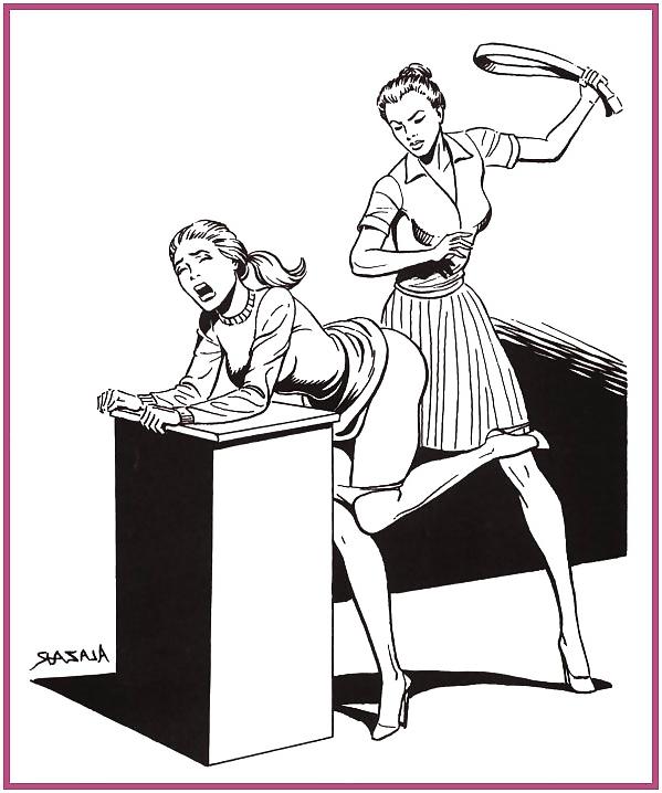 25P Misc BW Bondage comics 