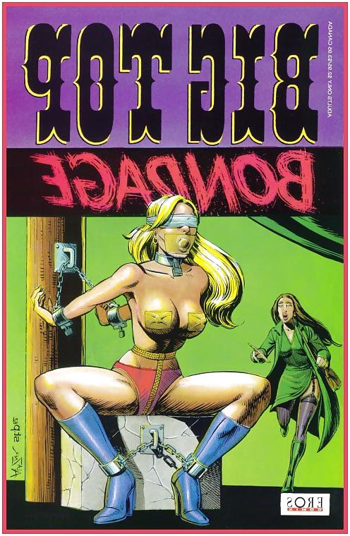 25P Misc BW Bondage comics 