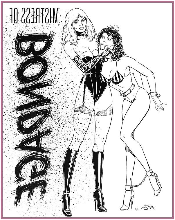 25P Misc BW Bondage comics 