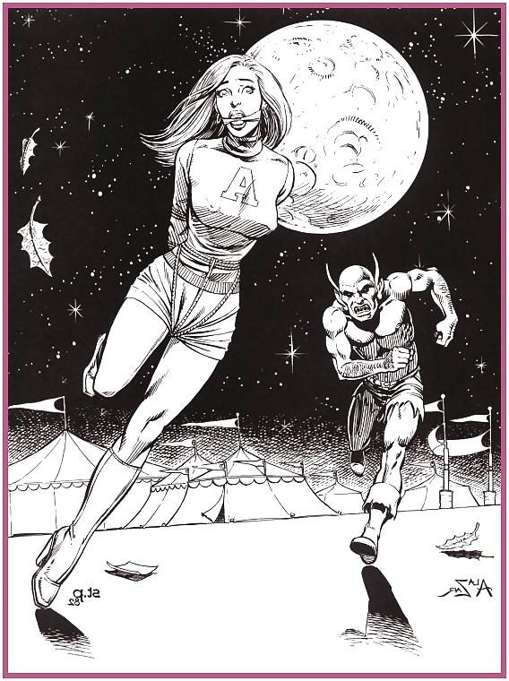 25P Misc BW Bondage comics 