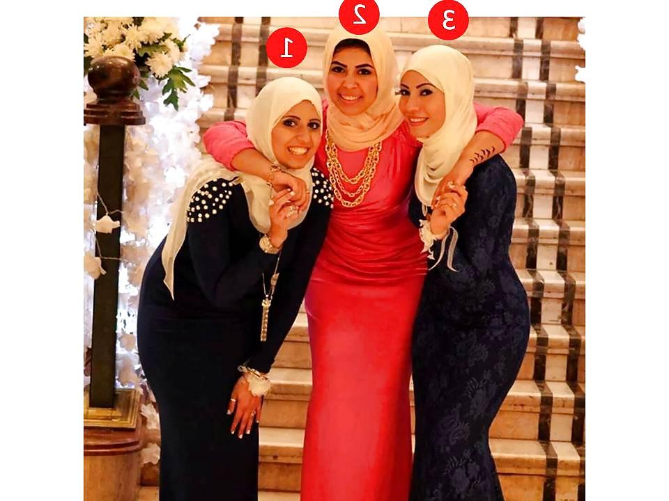 4P Egyptian girls - who would you fuck and how