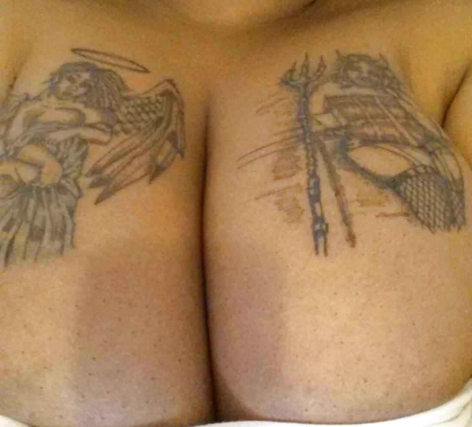17P Black azz titties