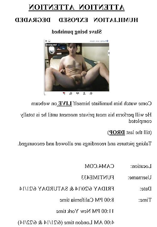 9P Humiliated  expose  email whore  timefun50