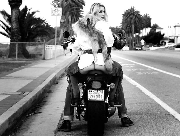 25P Bottomless Babes with Motorcycles