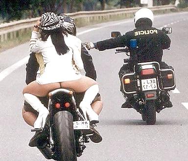 25P Bottomless Babes with Motorcycles