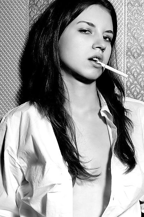 14P Girl Smoking