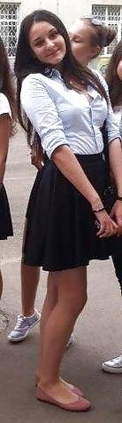 25P Hot brunette teen with nice boobs. Please cum or cock