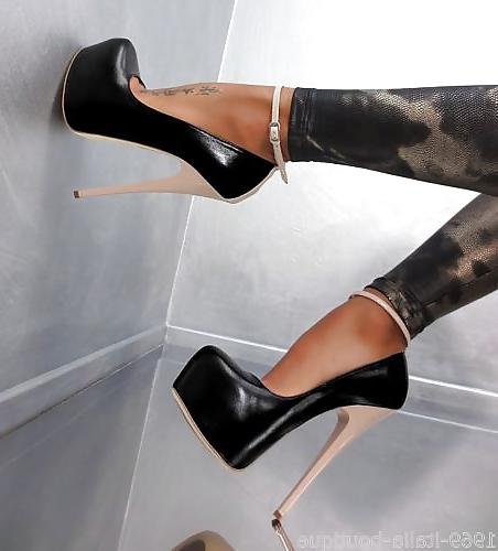 23P Leather High Heels And Boots 2