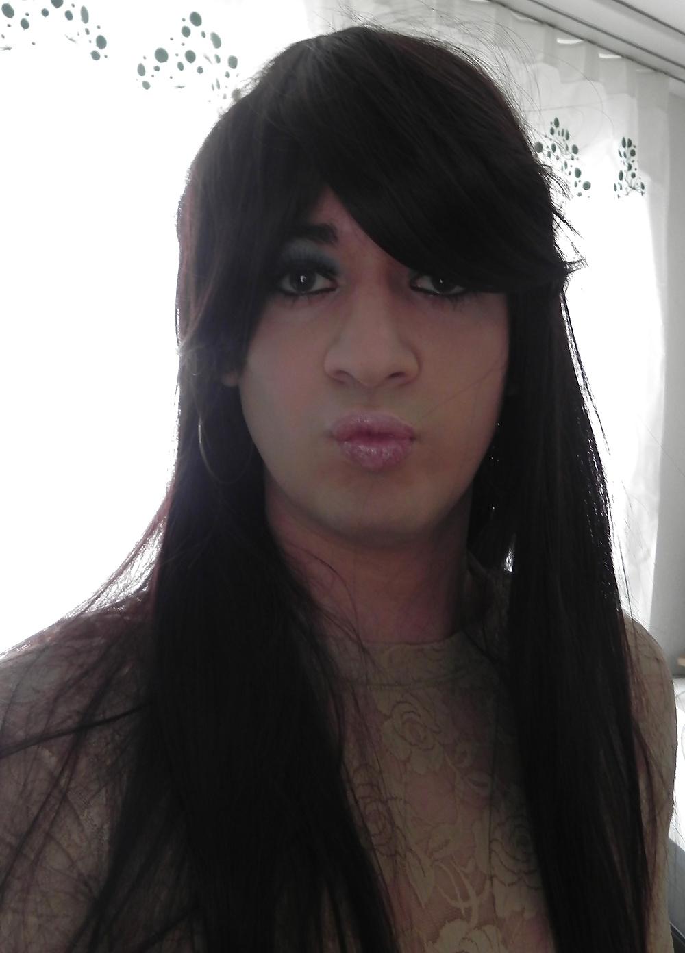 23P Yes I am a sissy :). Boots & leather gurl