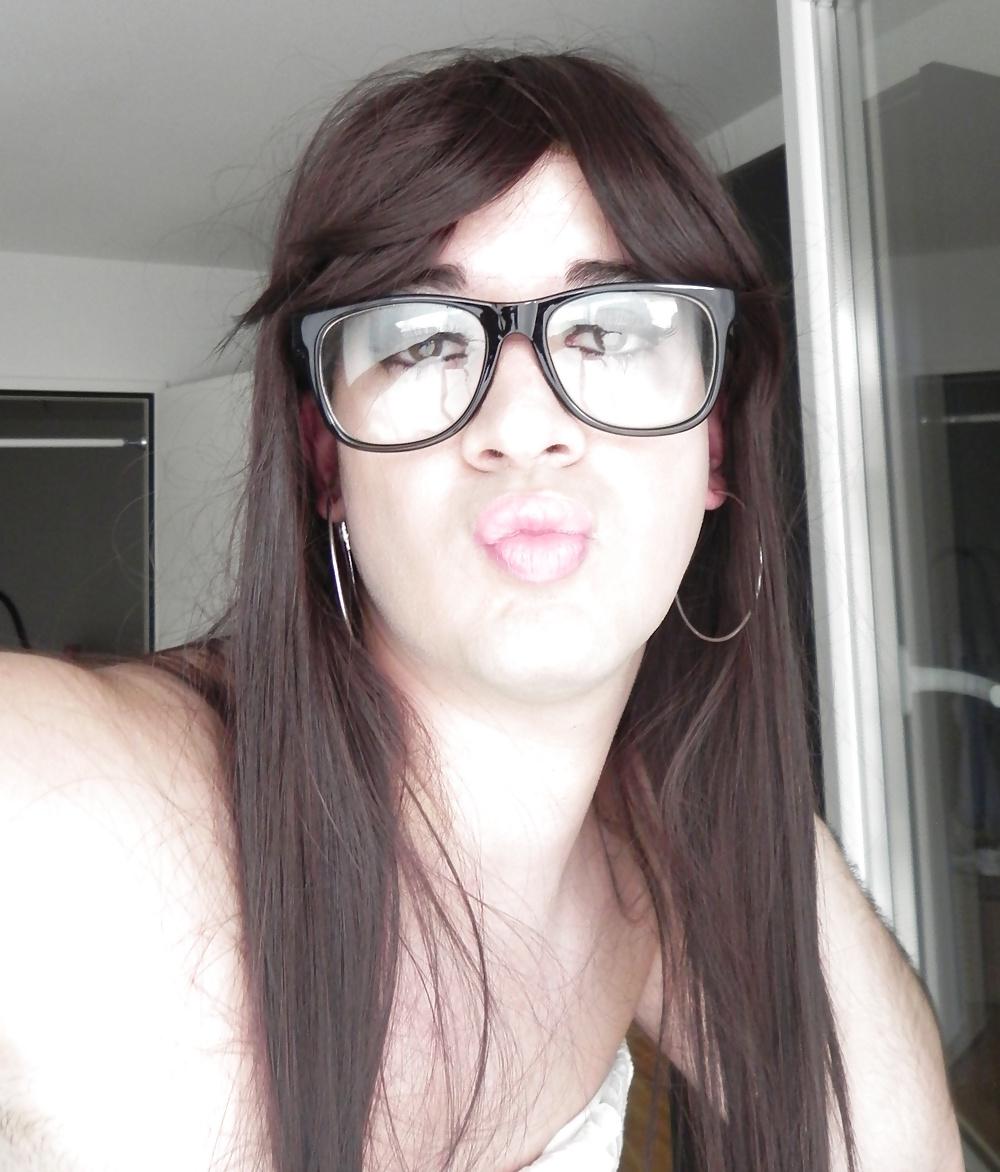 23P Yes I am a sissy :). Boots & leather gurl