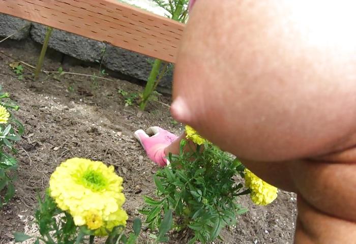 19P Naked in the garden
