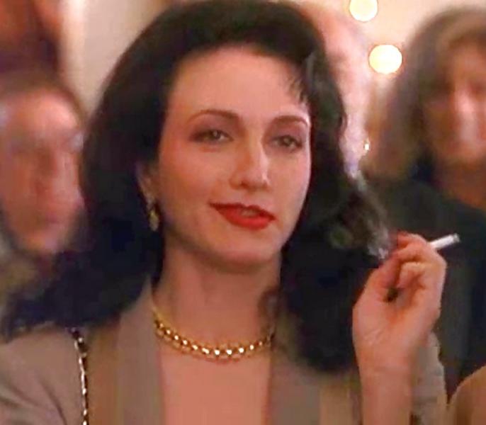25P Bebe Neuwirth Hot Smoking Babe