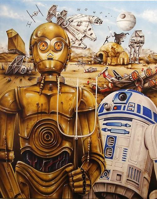 6P American Gothic vs Star Wars