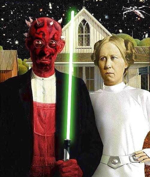 6P American Gothic vs Star Wars